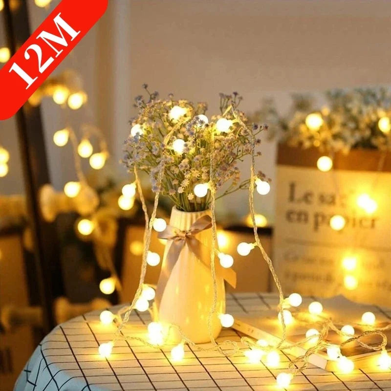 10M USB/Battery LED String Lights – Outdoor Wedding Garden Fairy Decor