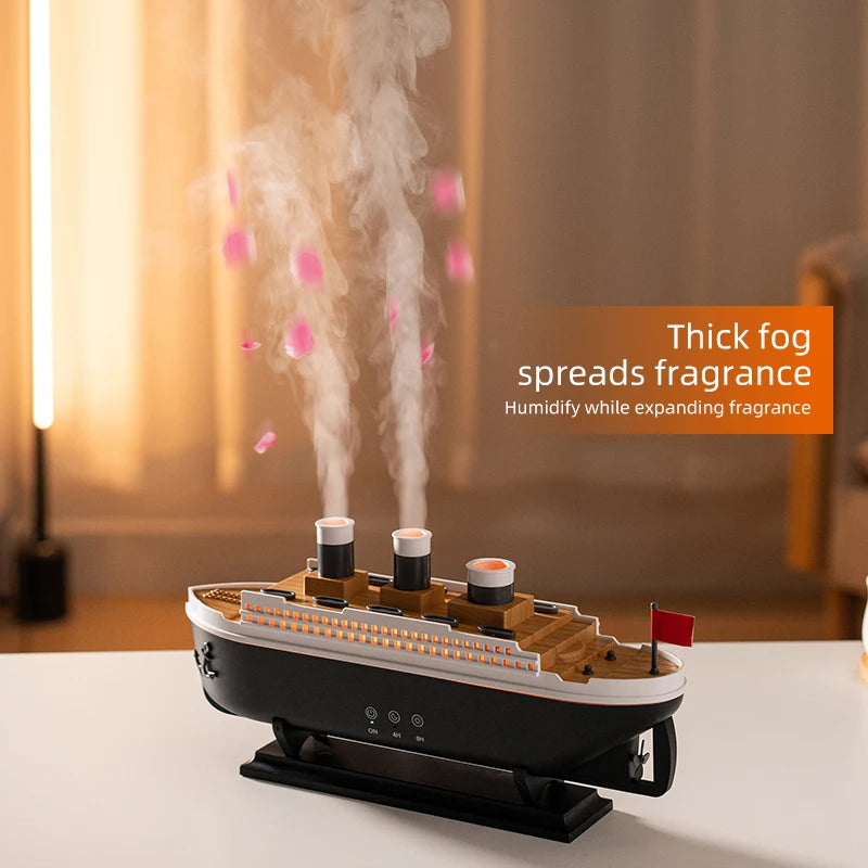 Titanic Ship Air Humidifier: Elegant Décor Meets Fresh Air