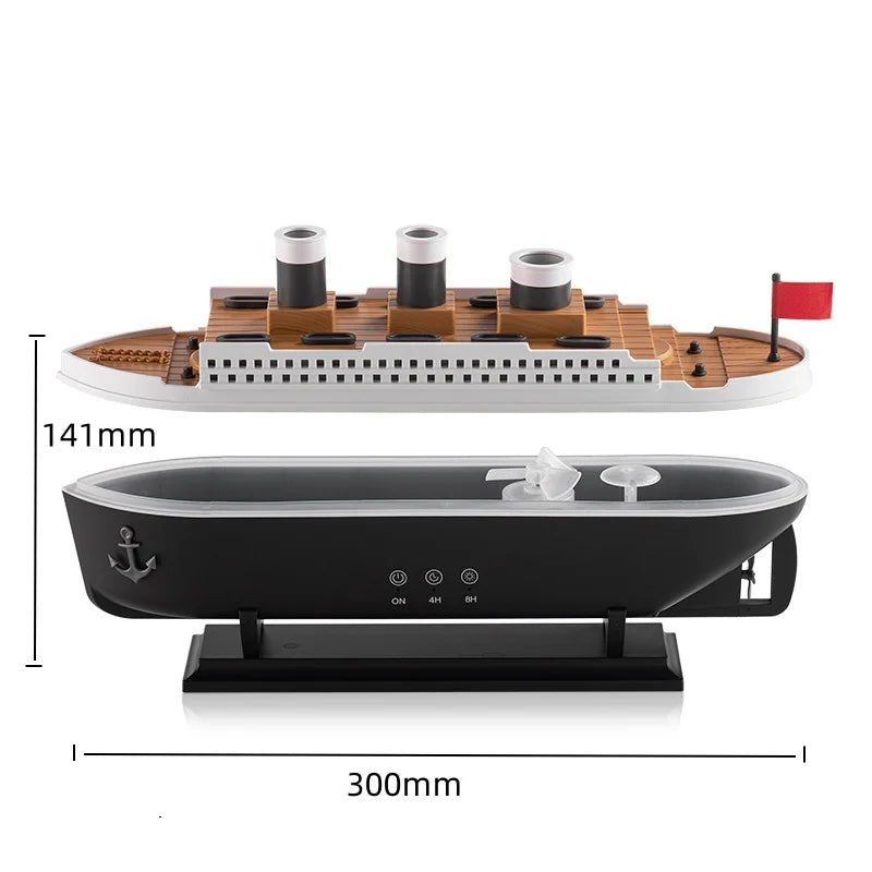 Titanic Ship Air Humidifier: Elegant Décor Meets Fresh Air