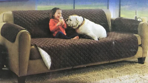 Waterproof Reversible Sofa Cover (Double) - Image 6