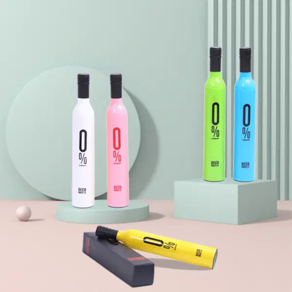 Bottle-Style Reverse Folding Umbrella