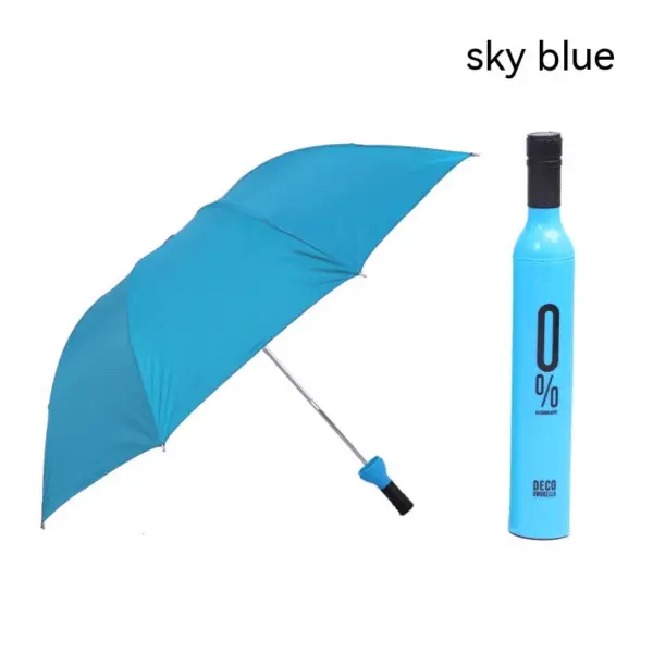 Bottle-Style Reverse Folding Umbrella - Image 5