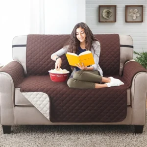 Waterproof Reversible Sofa Cover (Double)