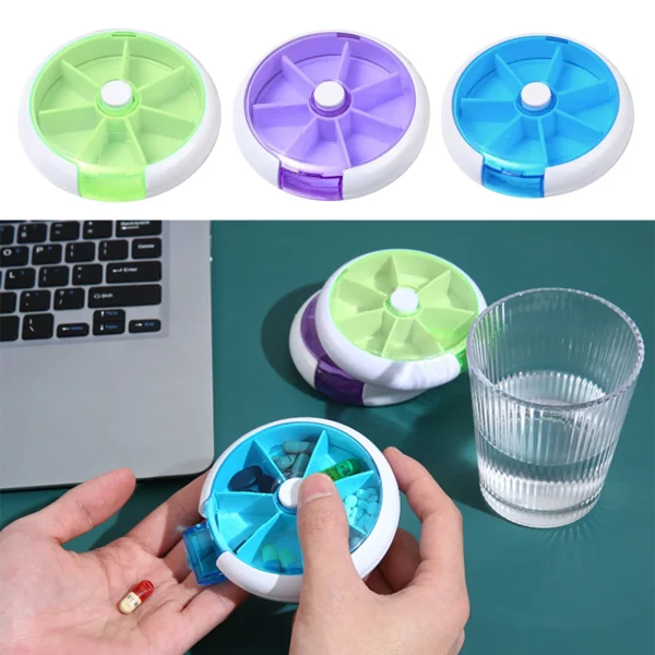 Portable Weekly Pill Organizer - Image 2