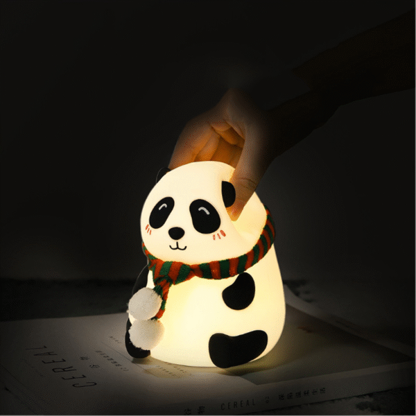 Cute Panda Silicone LED Night Light