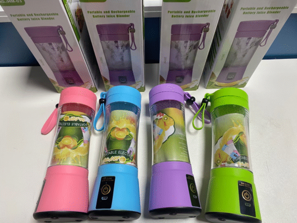 Portable USB Rechargeable Smoothie Blender – 380ML Fruit & Vegetable Juicer Cup - Image 2