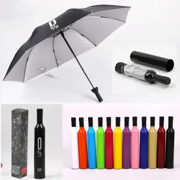 Bottle-Style Reverse Folding Umbrella - Image 7