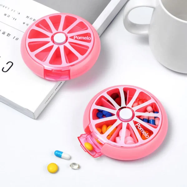 Portable Weekly Pill Organizer - Image 3